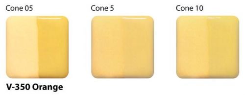 AMACO Velvet Underglaze V-350 - Orange - 2 fluid oz.